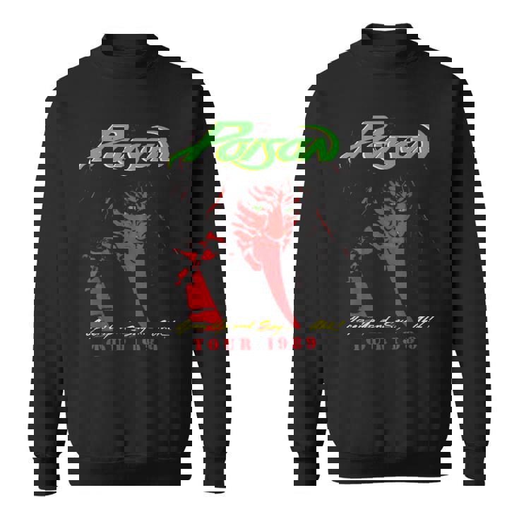 ポイズン Poison Tour 1989 スウェットシャツ