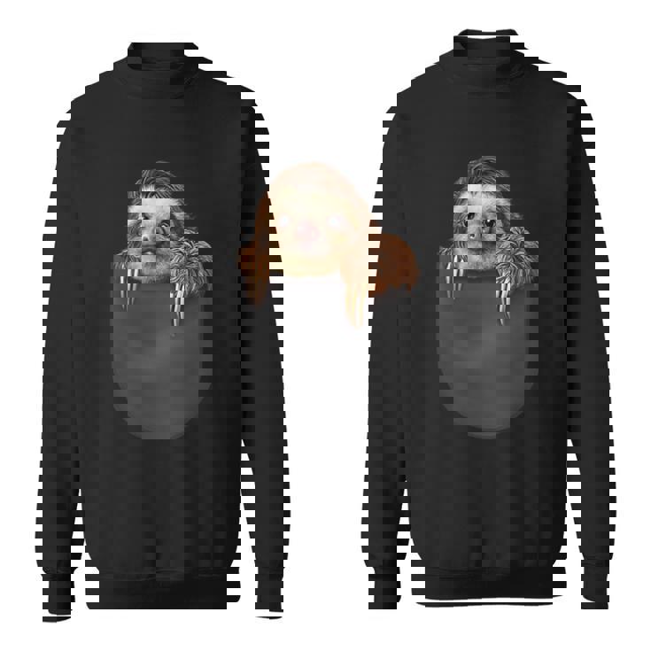 ポケット ナマケモノ スウェットシャツ