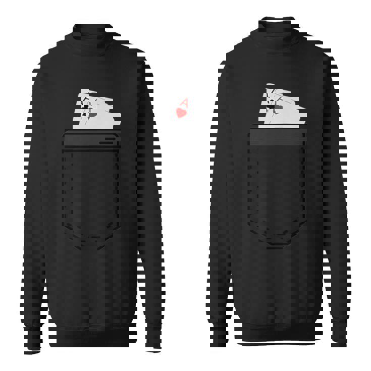 ポケットエースポーカー スウェットシャツ