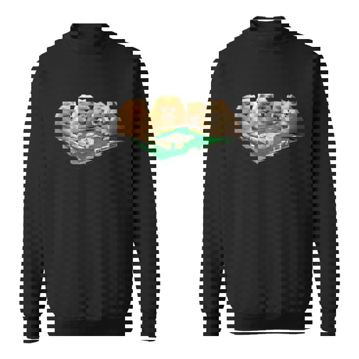 ポメラニアン 犬 麻雀 面白いtシャツ 文字入り メンズ おもしろ 面白い 服 おもしろグッズ ネタ 雀士 スウェットシャツ