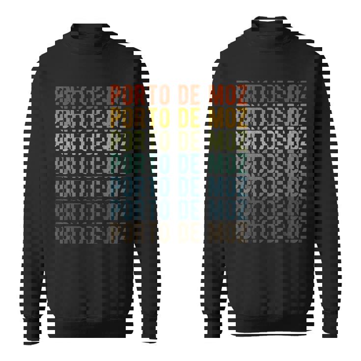 ポルト・デ・モズ シティ ブラジル レトロ スウェットシャツ