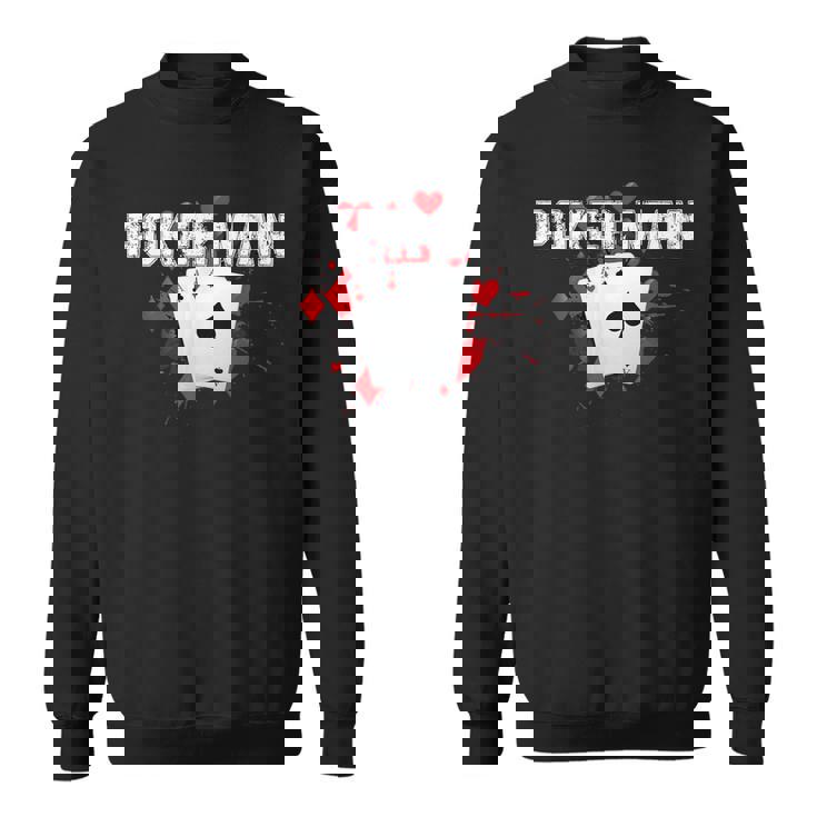 ポーカーマン、ポーカープレイヤー。 スウェットシャツ