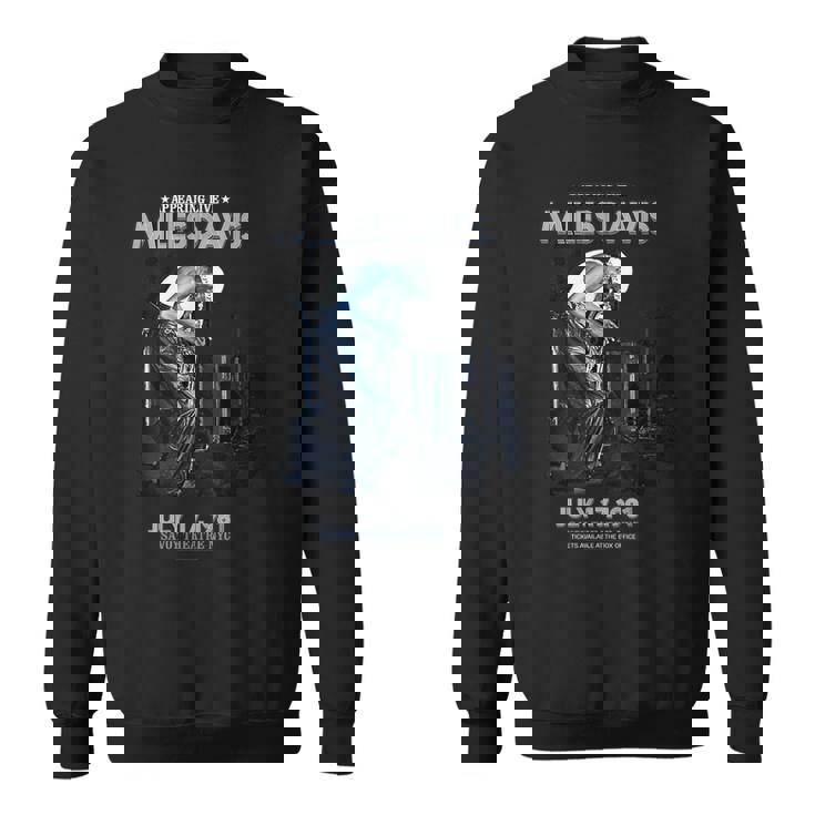 マイルス・デイヴィス ライヴ・サヴォイ・シアター Nyc 1981 スウェットシャツ