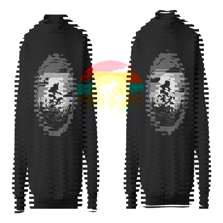 マウンテンバイク サイクリング レトロ ヴィンテージ Mtb 自転車ライダー スウェットシャツ