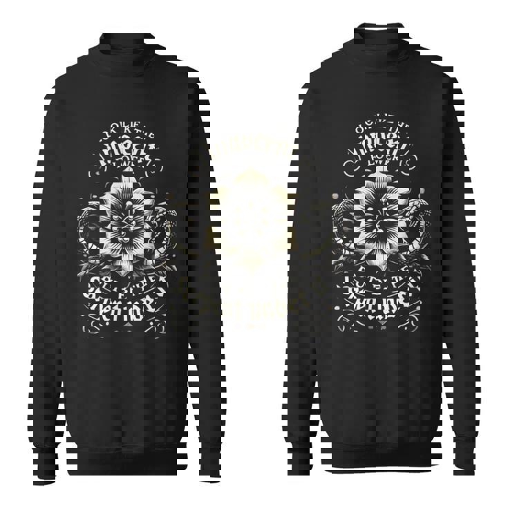 マクベス・ルック・ライク・ザ・イノセント・フラワー・シアター・ミュージカル スウェットシャツ