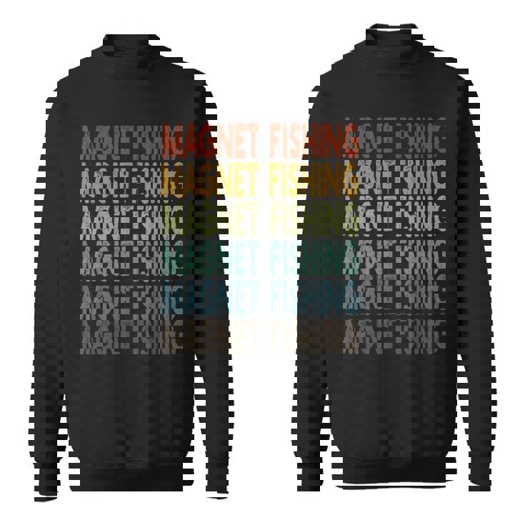 マグネット釣り宝探し スウェットシャツ