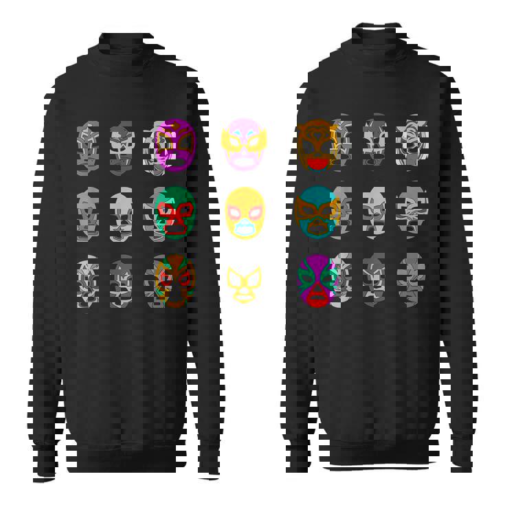 マスク・オブ・レジェンド レトロ・ルチャ・リブレ スウェットシャツ