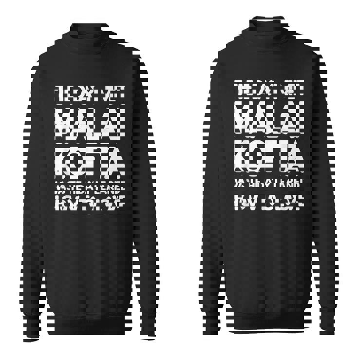 マライ・コフタと出会った日-マライ・コフタ スウェットシャツ