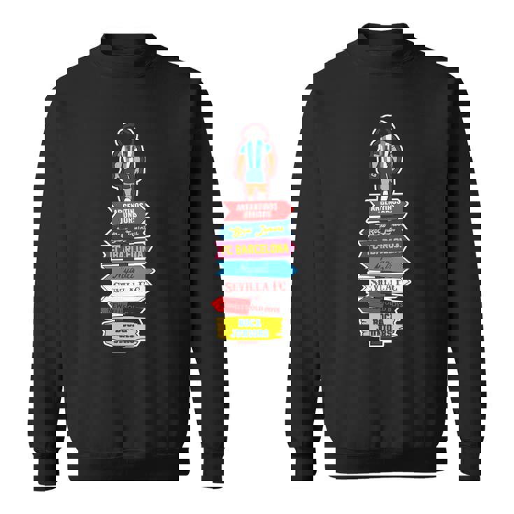 マラドーナクラブトゥーン 長袖tシャツ スウェットシャツ