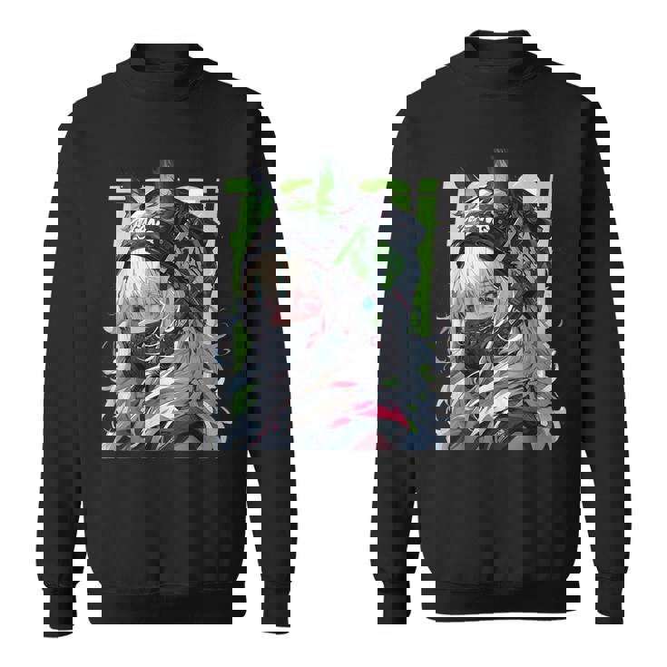 マンガ アニメ エステティック サイバーパンク テックウェア 原宿 スウェットシャツ