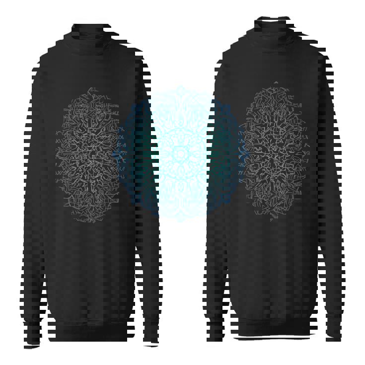 マンダラ神聖幾何学瞑想 スウェットシャツ
