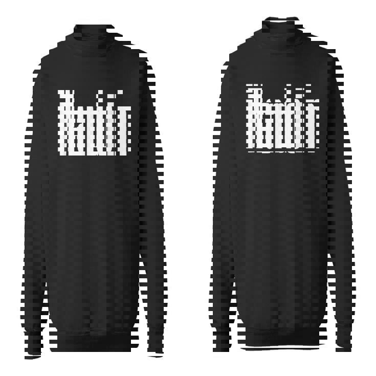 マンドリン ミュージシャン ブルーグラス インディ ファニー プレクトラム スウェットシャツ