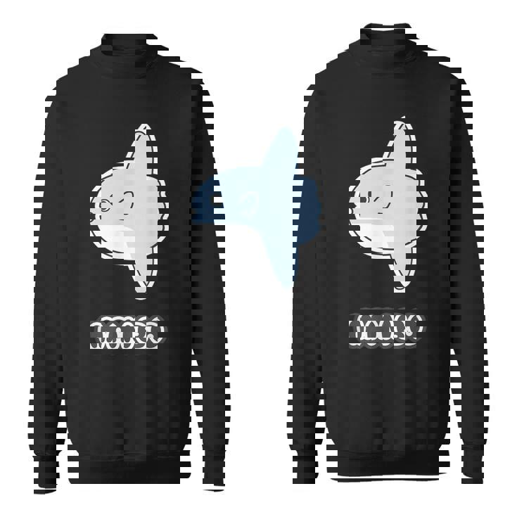 マンボウ Manbo【どうぶつフレンズ】魚 ゆるくて かわいい キャラクター イラスト スウェットシャツ