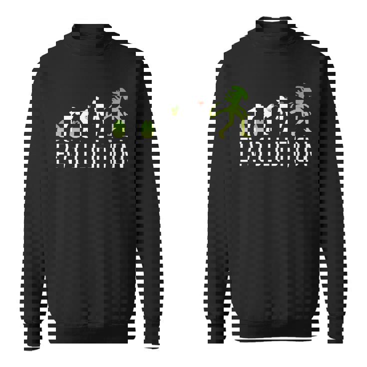 マン・エイリアンの進化 スウェットシャツ