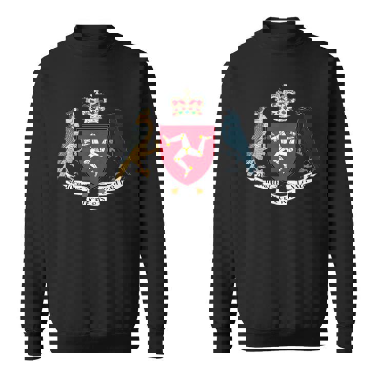 マン島の旗 3本の脚 マンの紋章 スウェットシャツ