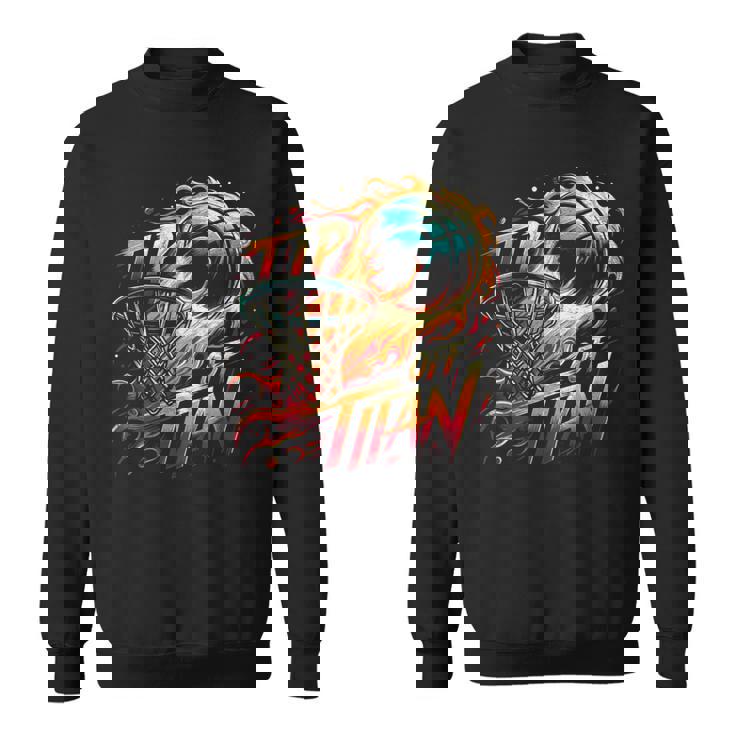 マーチ カレッジ バスケットボール トーナメント ティップオフ タイタン B-ボール スウェットシャツ