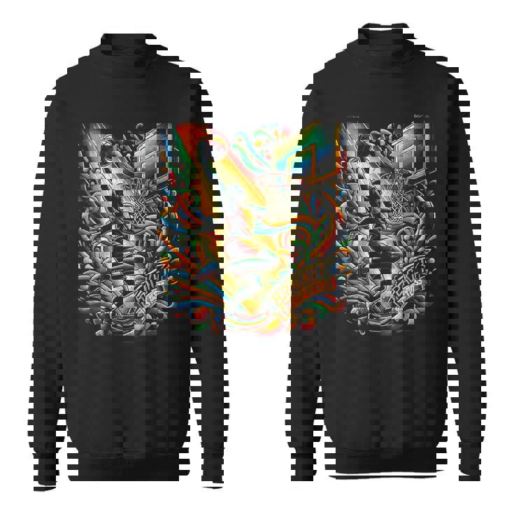 マーチ カレッジ バスケットボール レトロ ブラケット バスター ボス Bボール スウェットシャツ