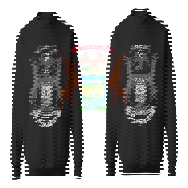 ミシガン州旗国章 スウェットシャツ