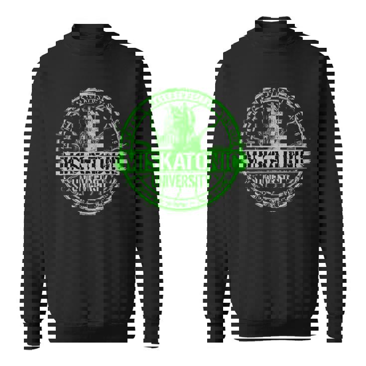 ミスカトニック大学ロゴ ホラー文学 スウェットシャツ