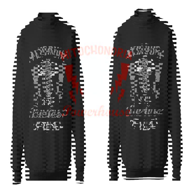 ミトコンドリアは細胞面白い生物学の原動力です スウェットシャツ