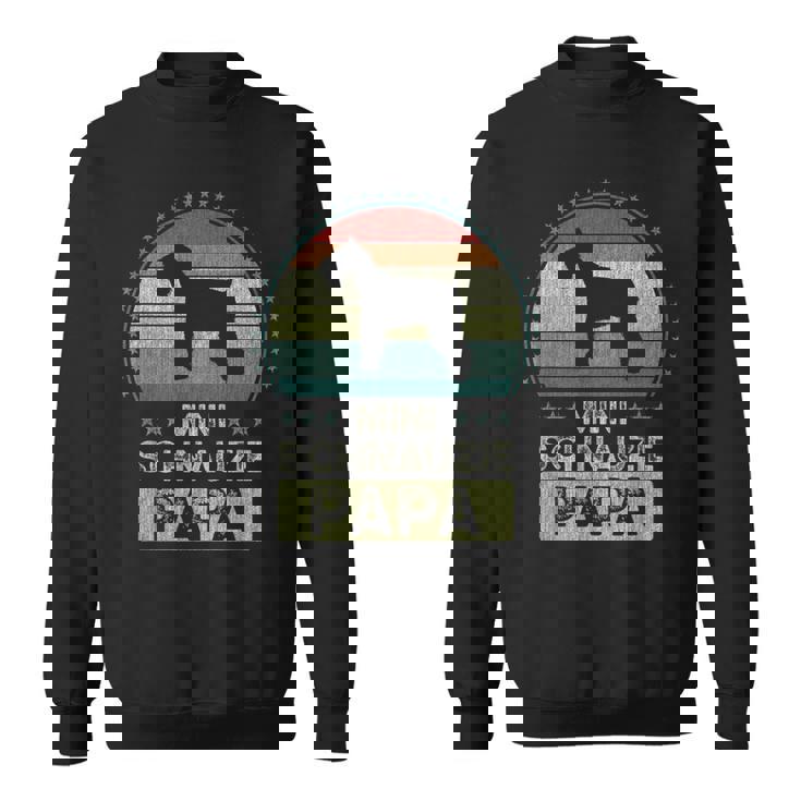 ミニチュア・シュナウザー、ミニチュア・シュナウジー・パパ スウェットシャツ