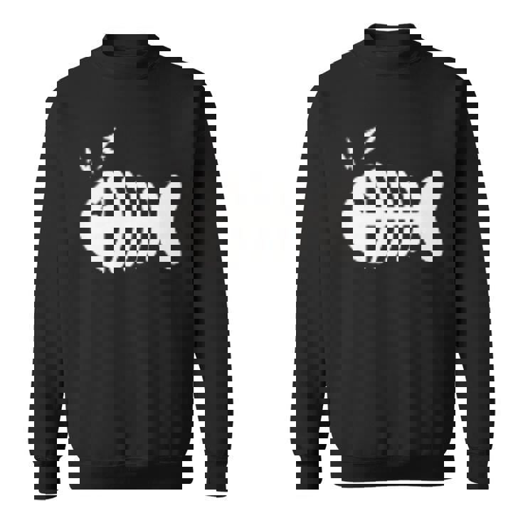 ミニフィッシュボーン スウェットシャツ