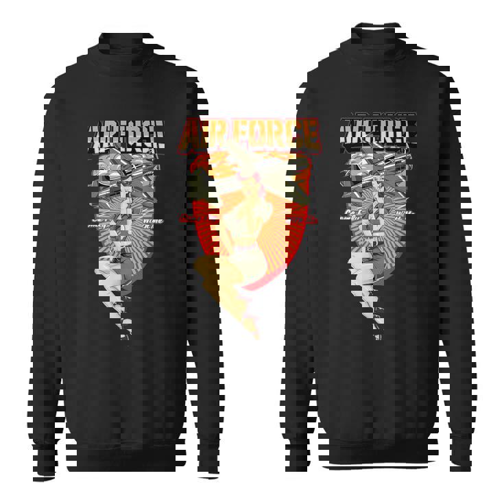 ミリタリーピンナップガール。 スウェットシャツ