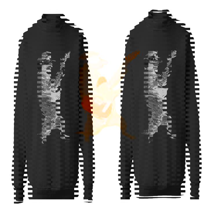 ミーアキャットギター スウェットシャツ