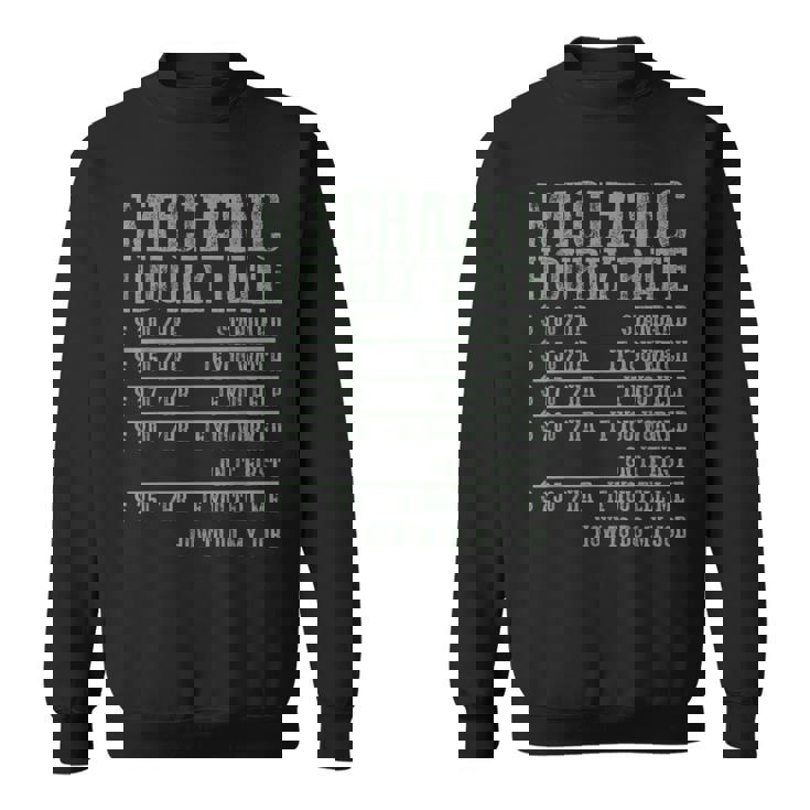 メカニック 時給 メカニック スウェットシャツ