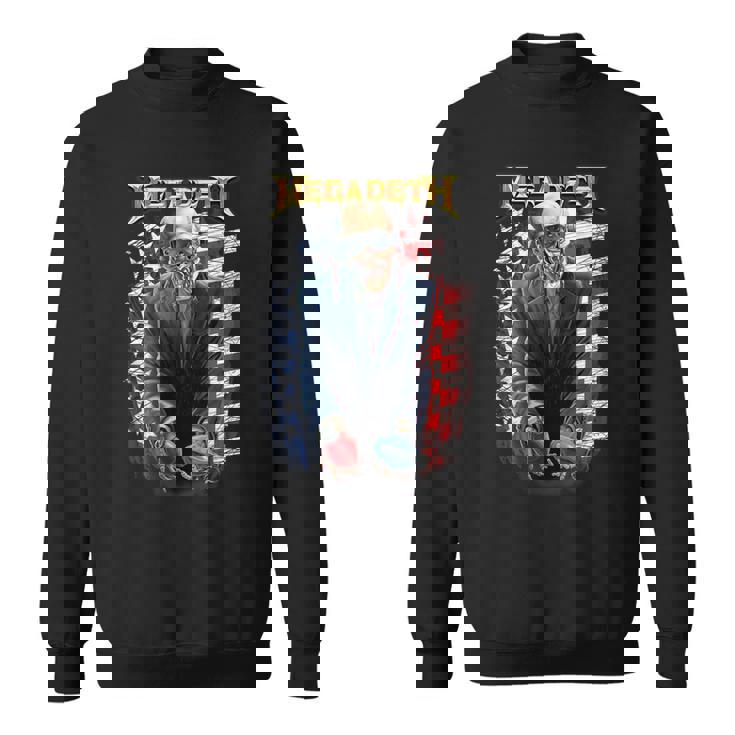 メガデス 振るう手榴弾 スウェットシャツ