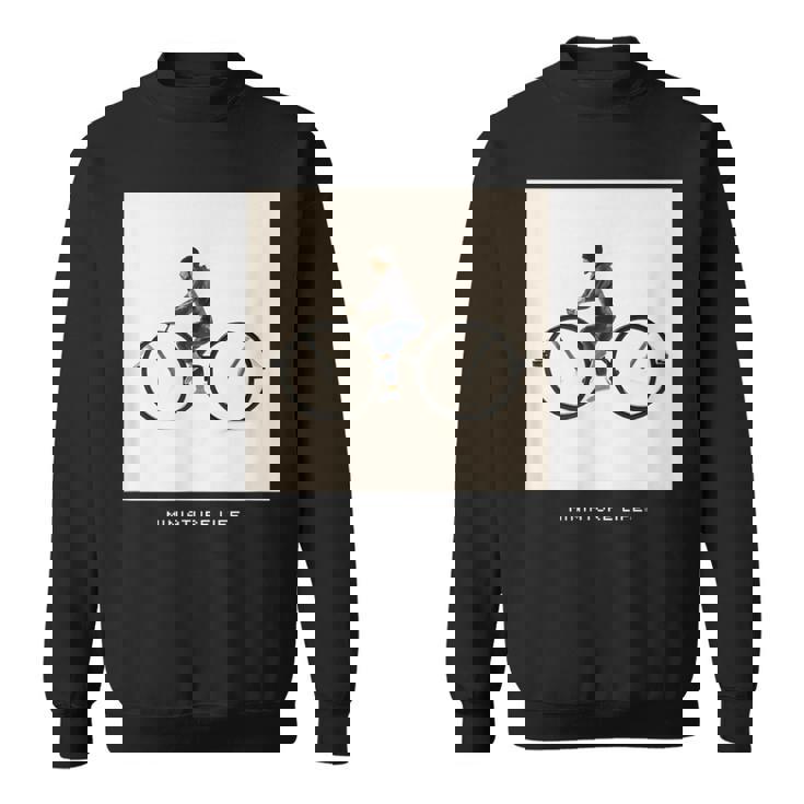 メガネでかけ回る スウェットシャツ