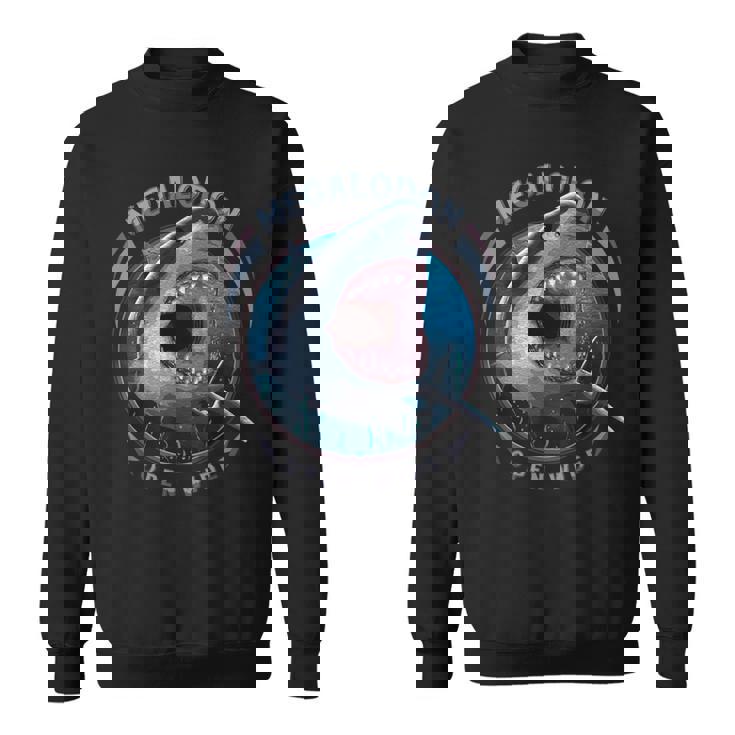 メガロドンジャイアントシャーク スウェットシャツ