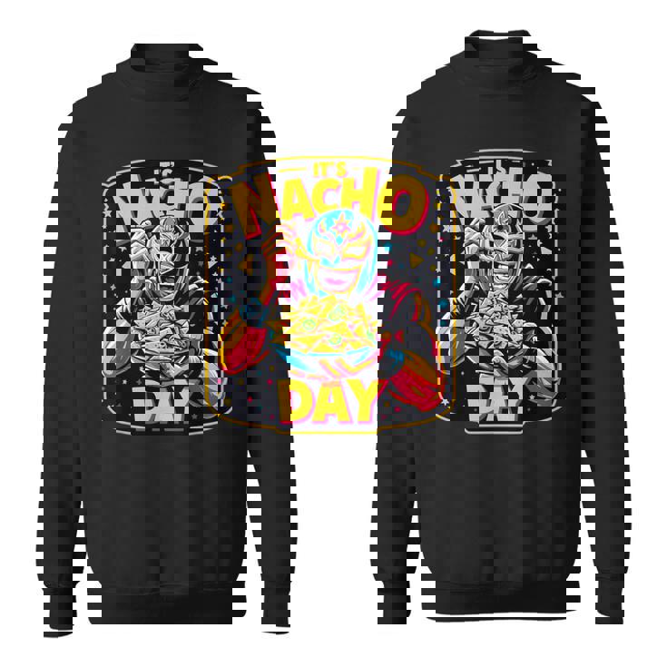 メキシコレスリング レスラー ルチャ・リブレ・ナチョ メキシコファイター スウェットシャツ