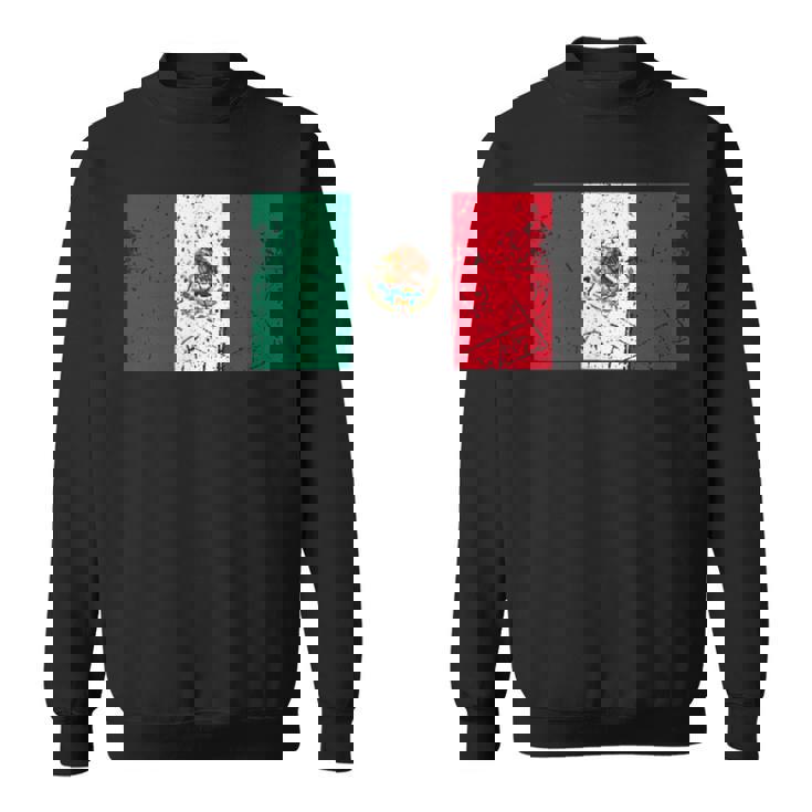 メキシコ国旗グラフィック メンズ レディース キッズ スウェットシャツ