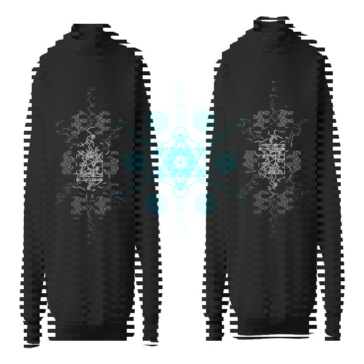 メタトロン キューブ プラトニック ソリッド スウェットシャツ