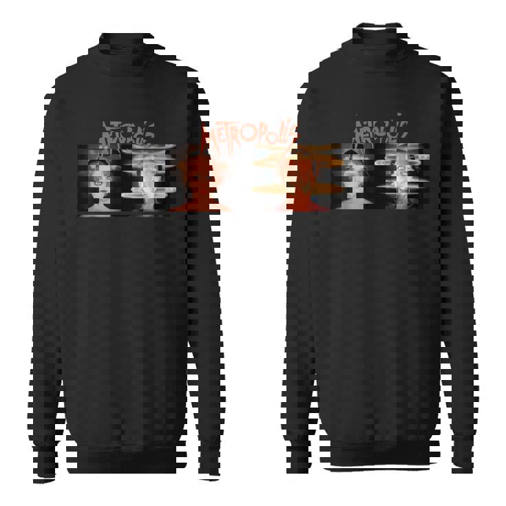 メトロポリス（Metropolis）- マリアとアンドロイド -1927年sf映画 レトロ アート かっこいい スウェットシャツ