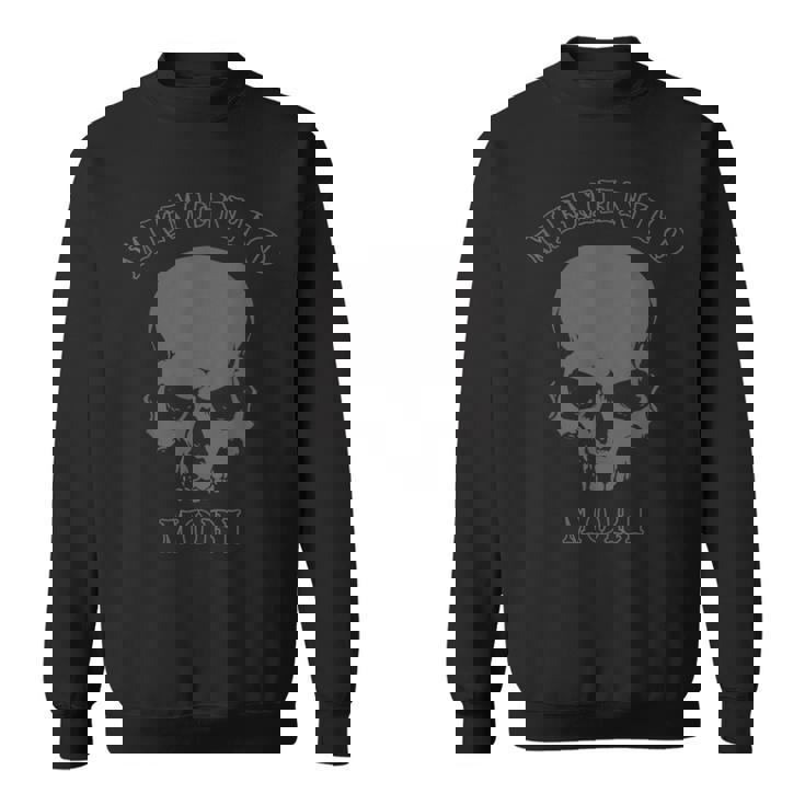 メメント・モリ・スカル スウェットシャツ