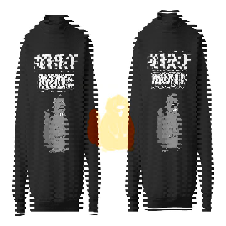 メンズ・ボーイズ・マーモット・パパ 父の日 マーモットの父 スウェットシャツ