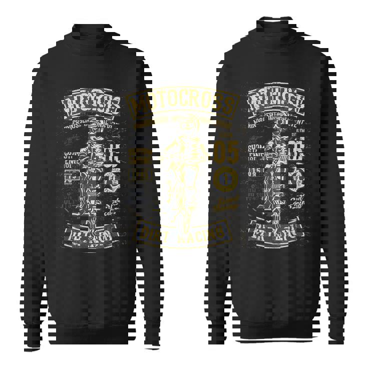 モトクロス ダートレーシング オートバイ ダートバイク スウェットシャツ