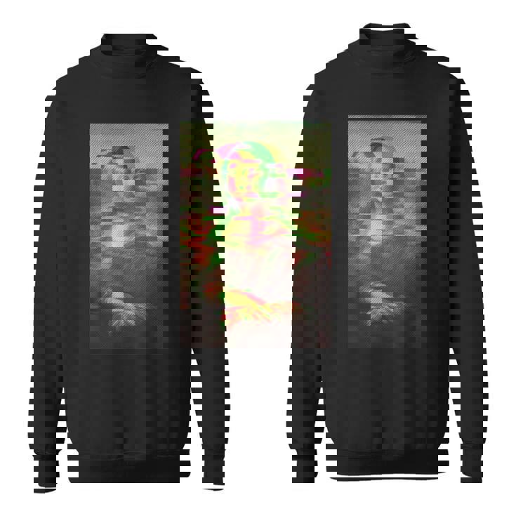 モナリザ有名な絵画アートワークレオナルドダヴィンチギフト Mona Lisa スウェットシャツ