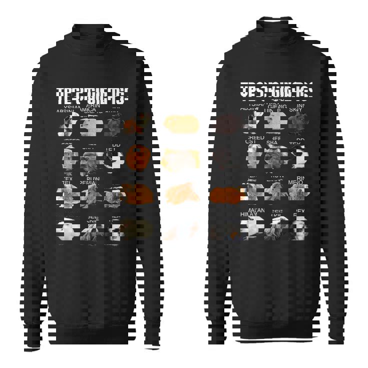 モルモットの種類 ふわふわポテト愛好家 キッズ ペット モルモット。 スウェットシャツ