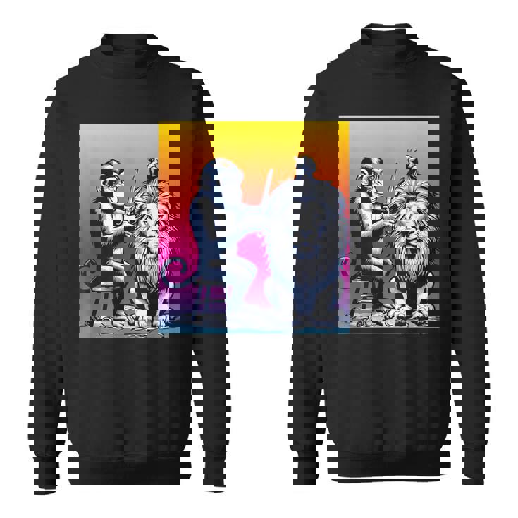 モンキー美容師 スウェットシャツ