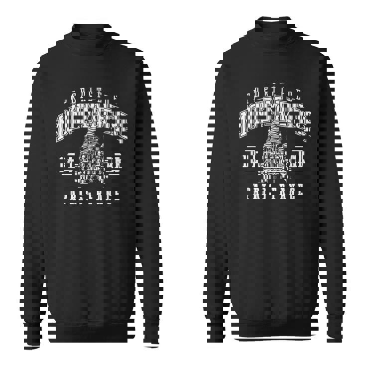 モンマルトル18区パリフランスの財産 スウェットシャツ