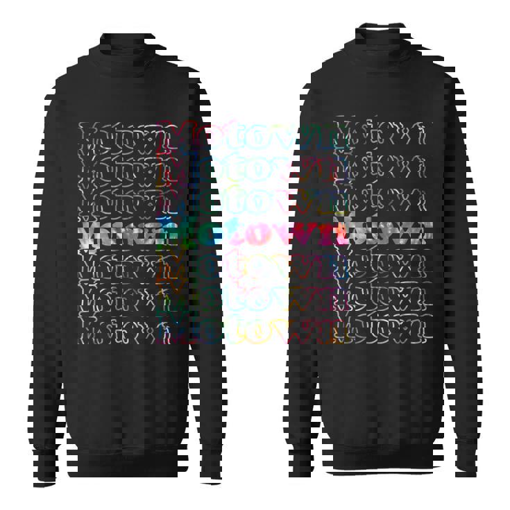 モータウン タイダイ スウェットシャツ