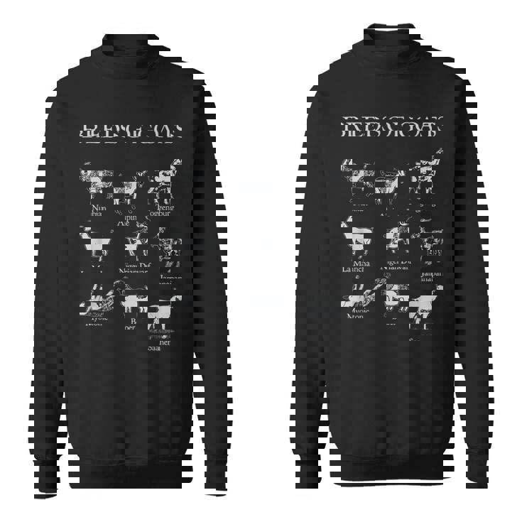 ヤギの種 ヤギ ファーマー ファーマー ヤギ ブリーダー スウェットシャツ