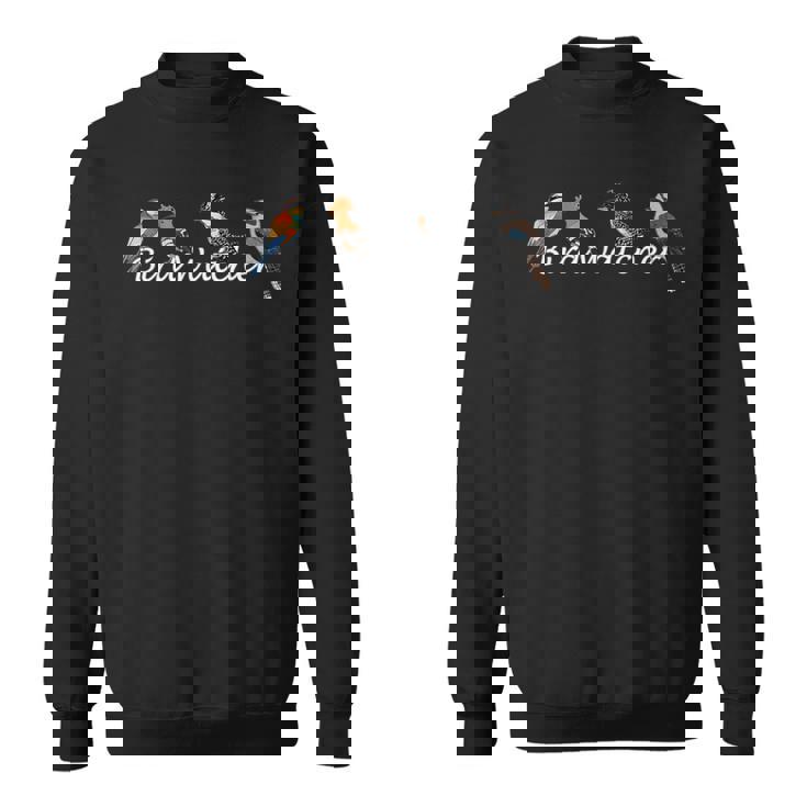 ヤツガシラ ワライカワセミ ヤマセミ 鳥 動物 図 バードウォッチング 贈り物 鳥類学者 生物学者 自然科学 スウェットシャツ