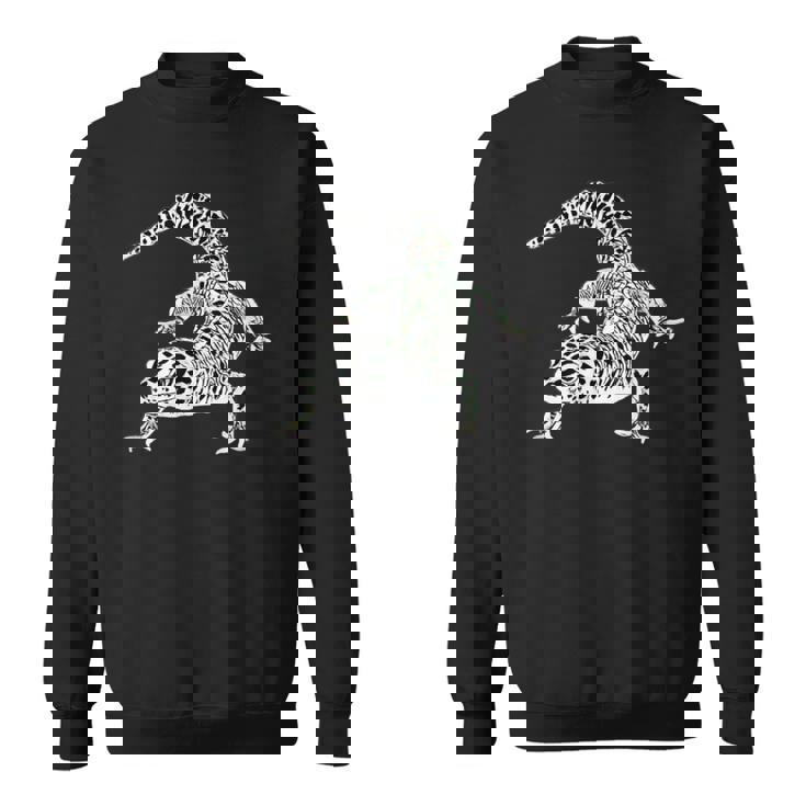 ヤモリ ヒョウモントカゲモドキ 爬虫類 スウェットシャツ