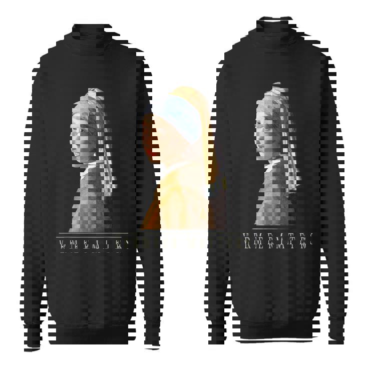 ヤン・フェルメール オランダの画家 真珠の耳飾りの少女 スウェットシャツ