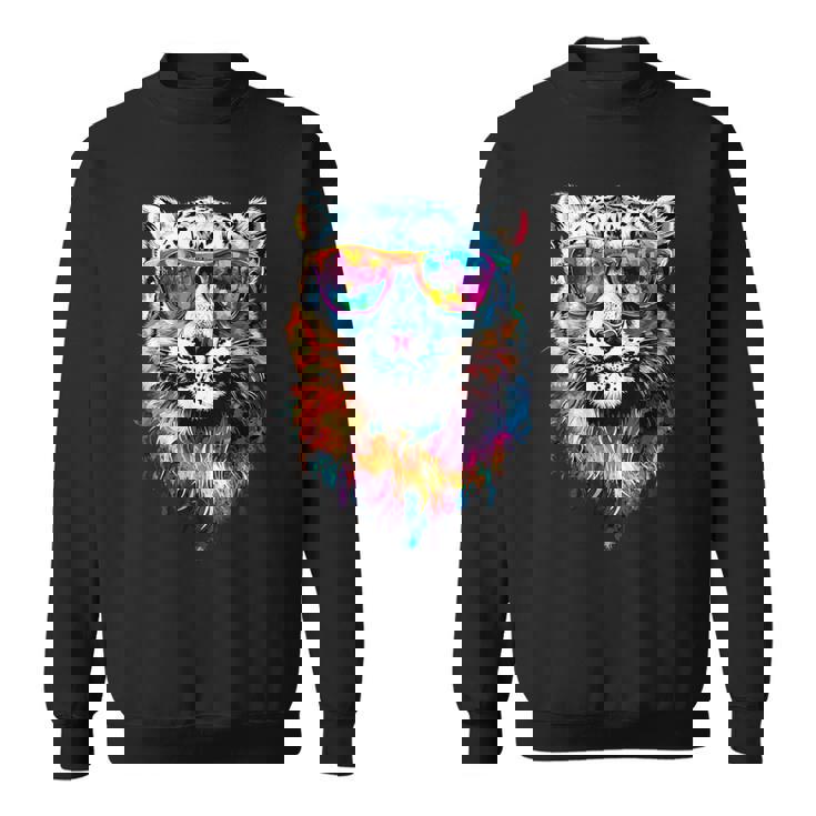 ユキヒョウ パンサー 大型ネコ科動物 ユキヒョウ スウェットシャツ