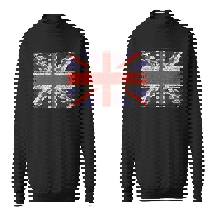 ユニオンジャック ヴィンテージ 英国国旗 ブリティッシュレトロフラッグ スウェットシャツ